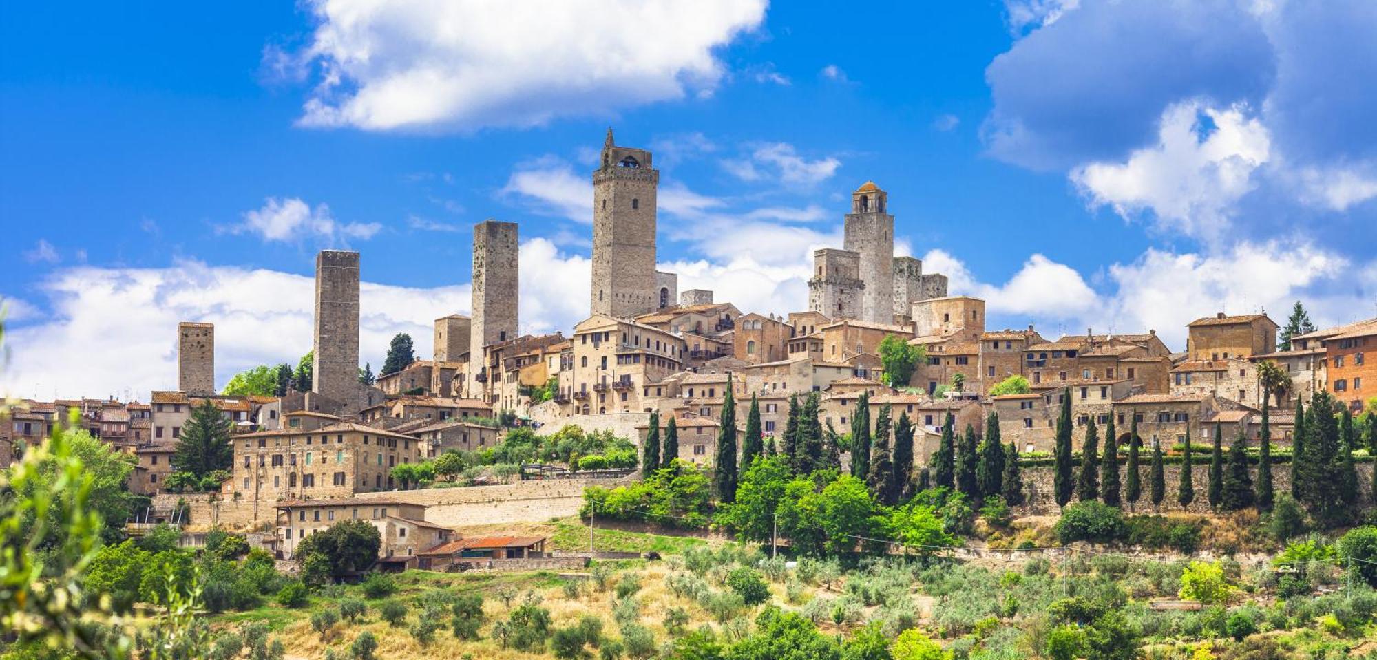 Sangi Studio Apartment - With Amazing View Of The Duomo San Gimignano Exterior foto